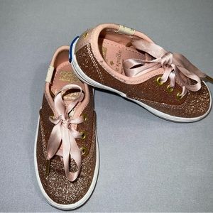 Little Kid's Keds x kate spade new york Champion Glitter Sneaker